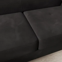 Tacito - Hoekbank 4-zits - Velvet zwart - Links