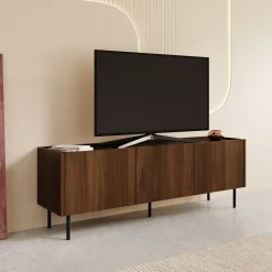 Tahiti - TV-Meubel - Donker eiken - 144x37x50 cm