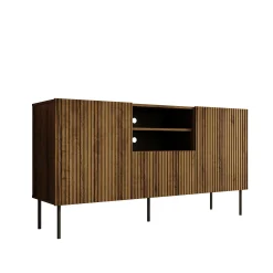 Tartagal - Dressoir - Donkerbruin/eiken - 150x42x81 cm