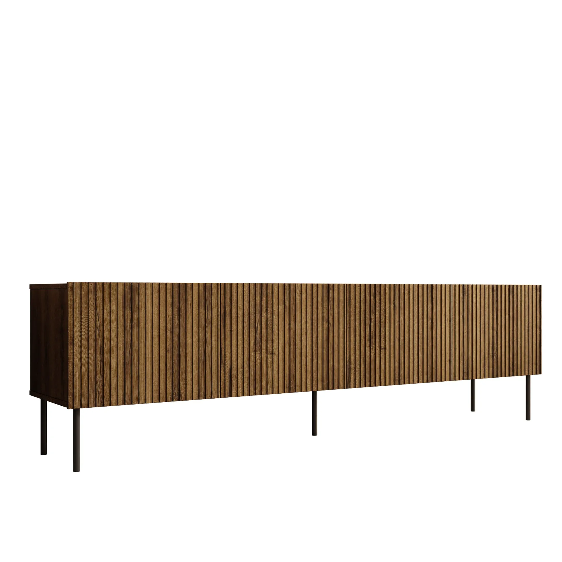 Tartagal - TV-Meubel - Donkerbruin eiken - 200x42x58 cm