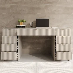 Tavares 2 - Bureau - Beige - 154x55 cm
