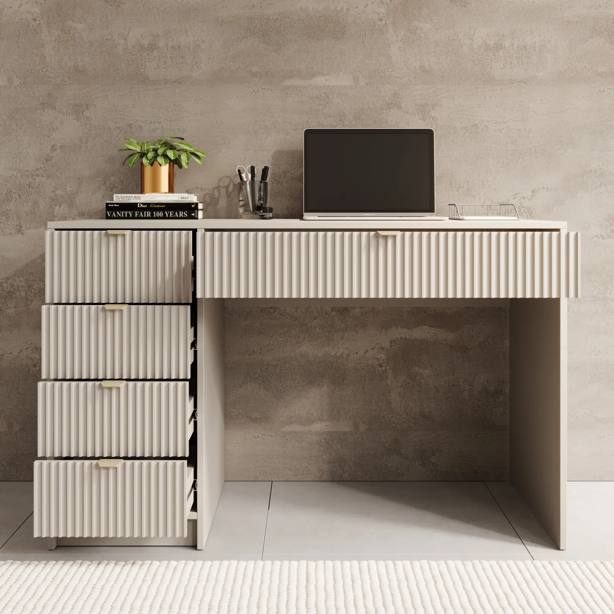 Tavares - Bureau - Beige - 120x55 cm