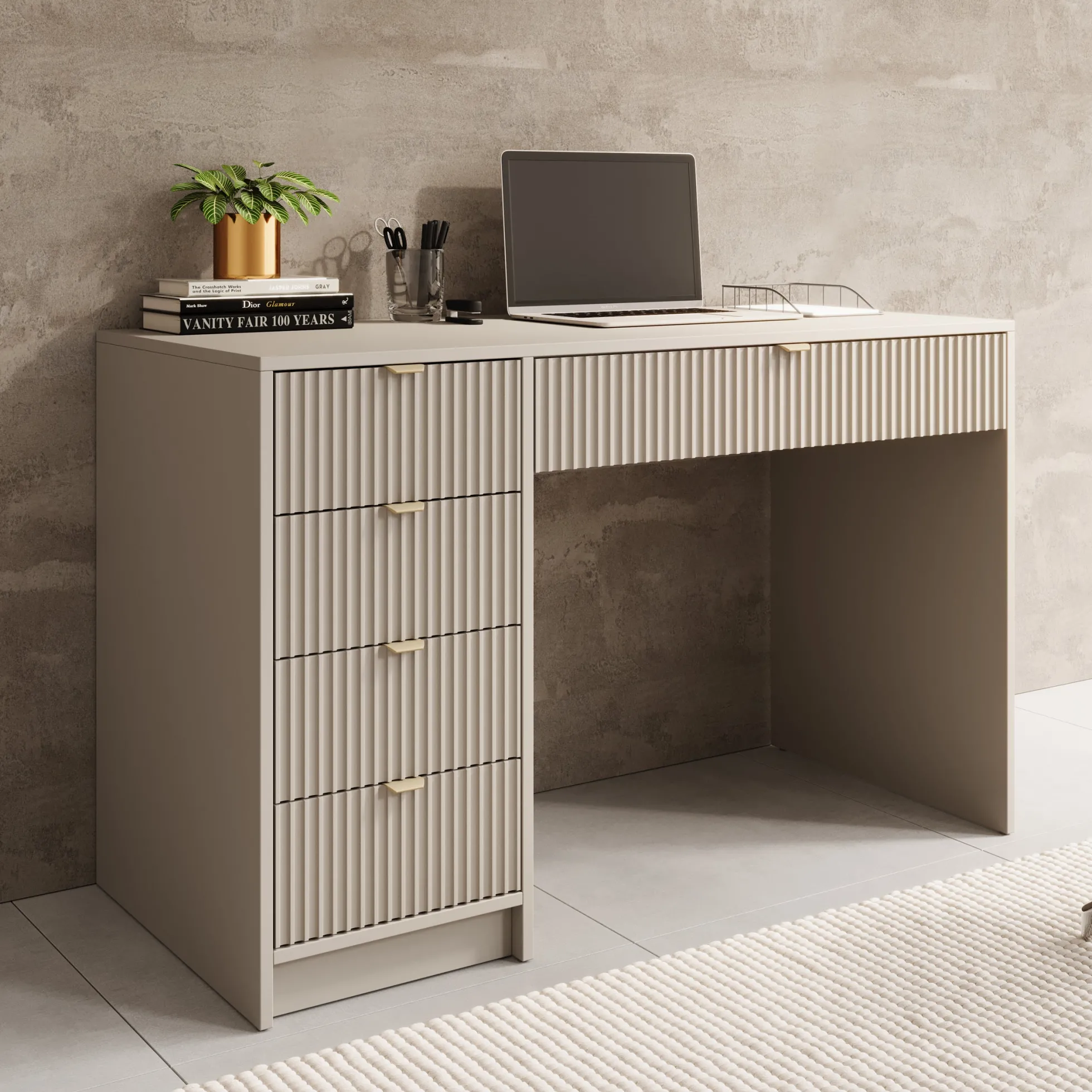 Tavares - Bureau - Beige - 120x55 cm