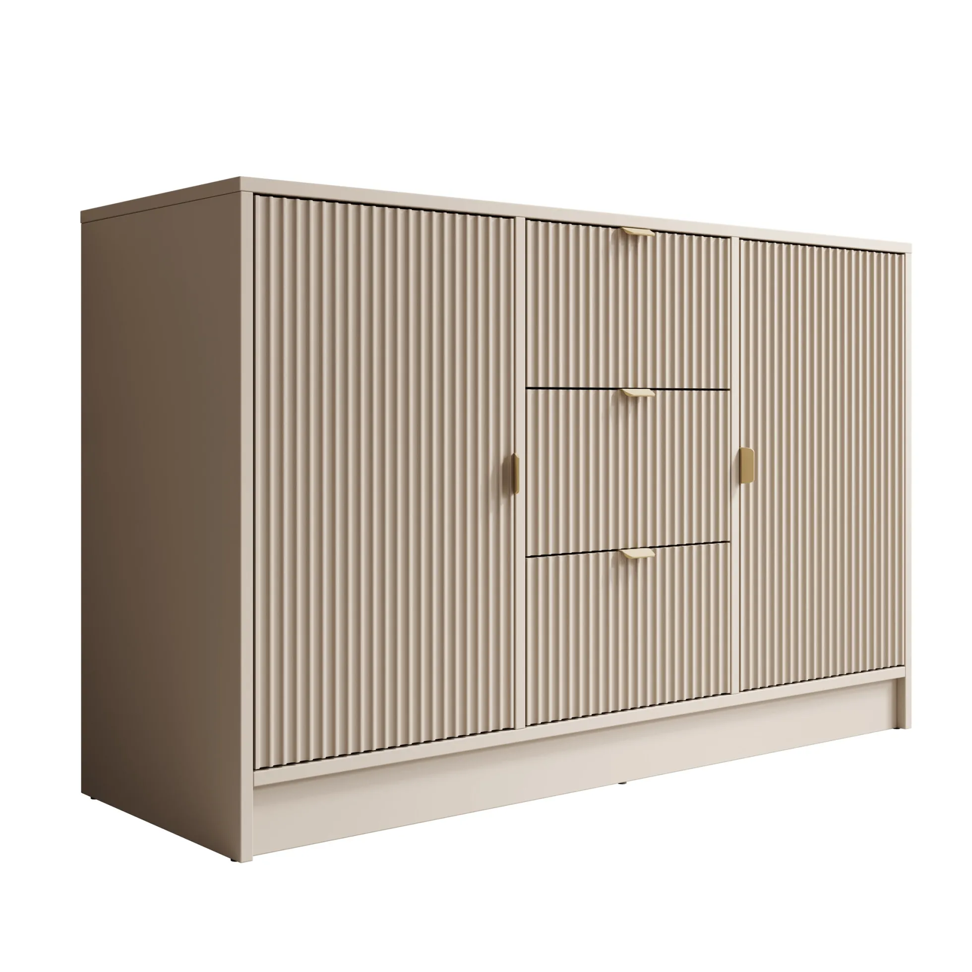 Tavares - Dressoir - Beige - 118x40x75 cm