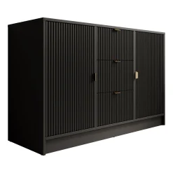 Tavares - Dressoir - Zwart - 118x40x75 cm