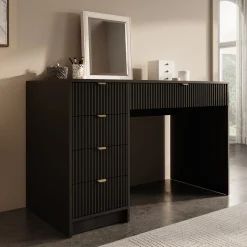 Tavares - Kaptafel - Zwart - 120x55 cm