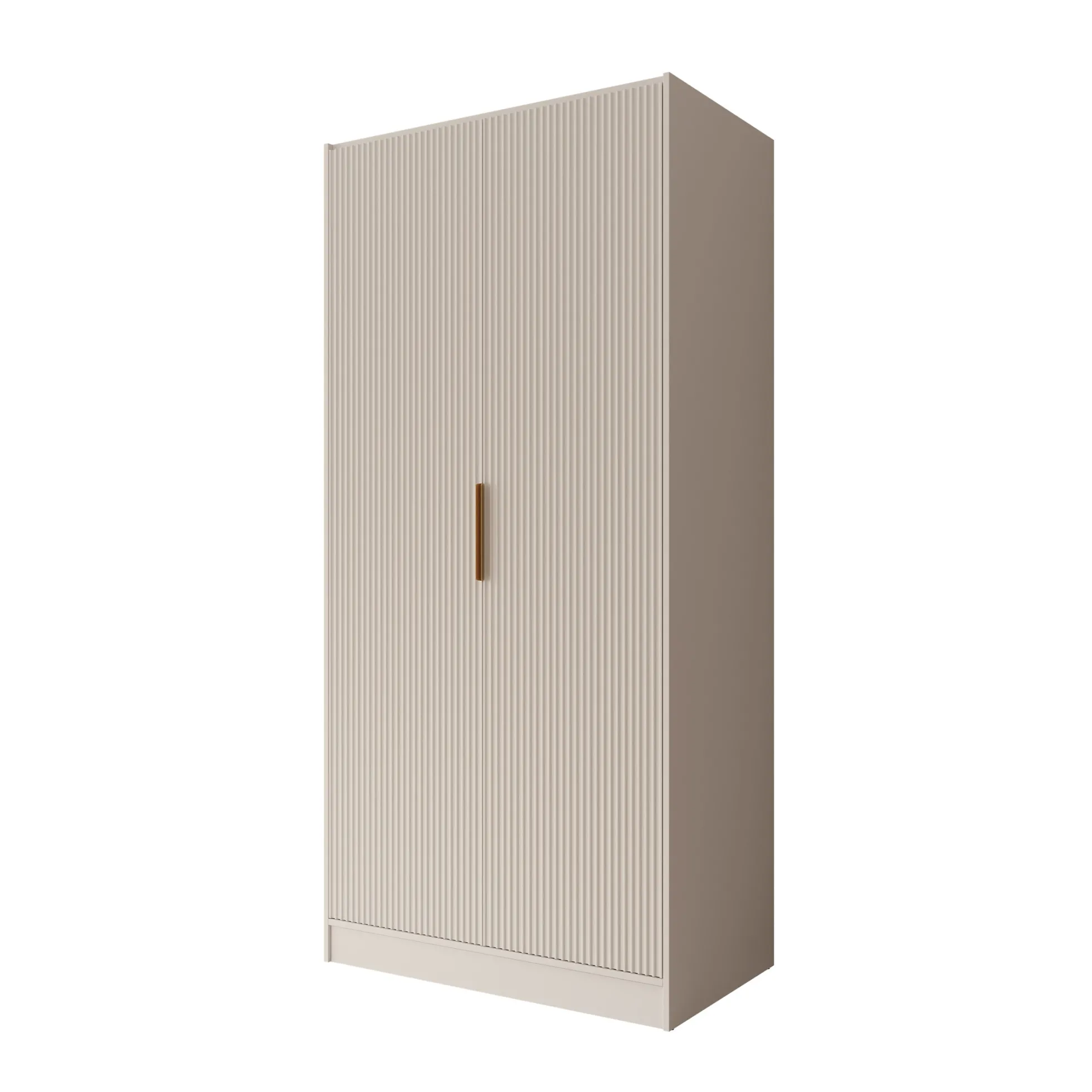 Tavares - Kledingkast met 2 deuren - Wit - 102x60x216 cm