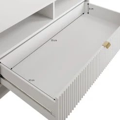 Tavares - Salontafel met lade - Wit