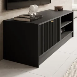 Tavares - TV-Meubel - Zwart - 120 cm