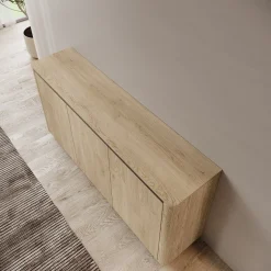 Taywan - Dressoir - Eiken - 163x38x83 cm