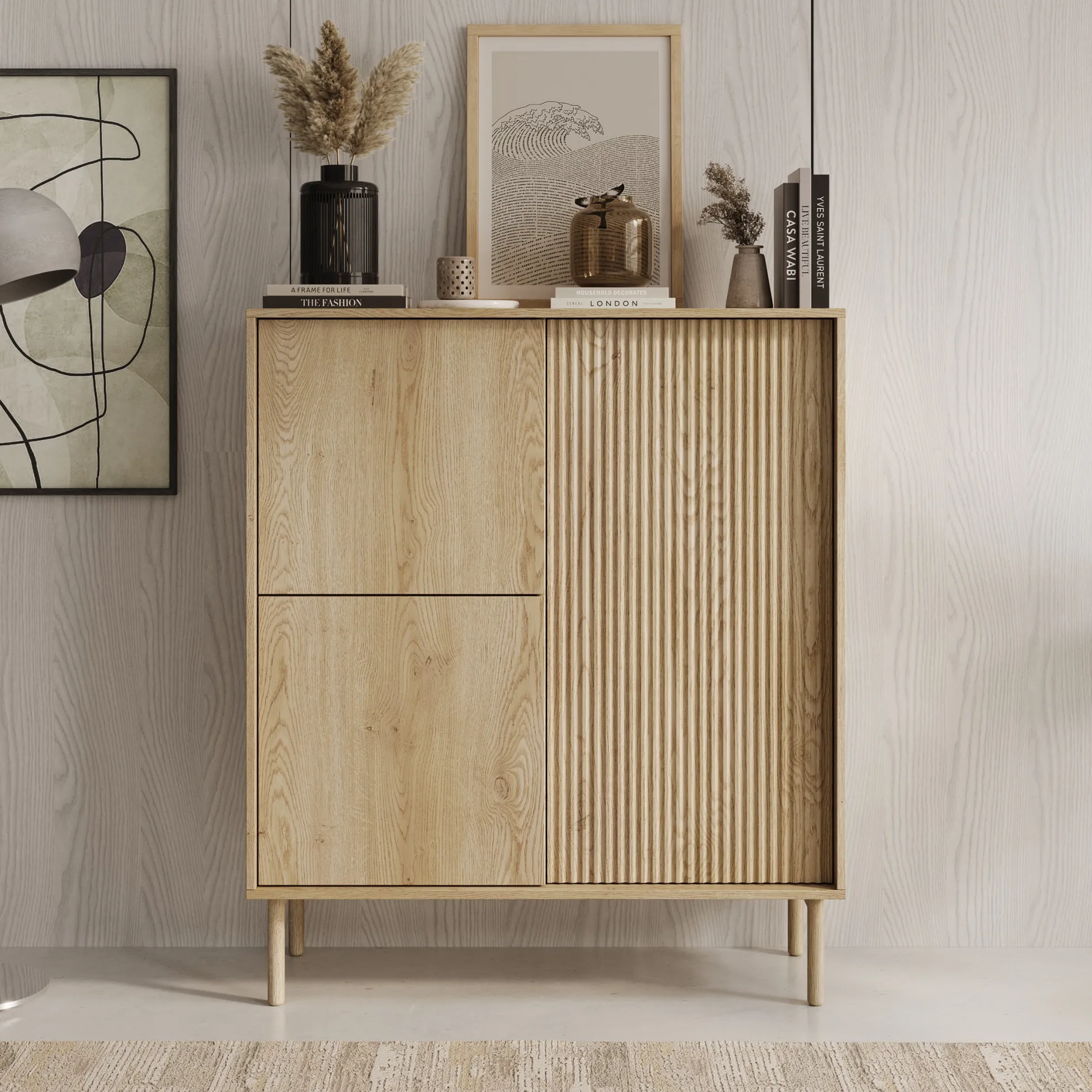 Tenerife - Dressoir - Eiken - 104x40x122 cm