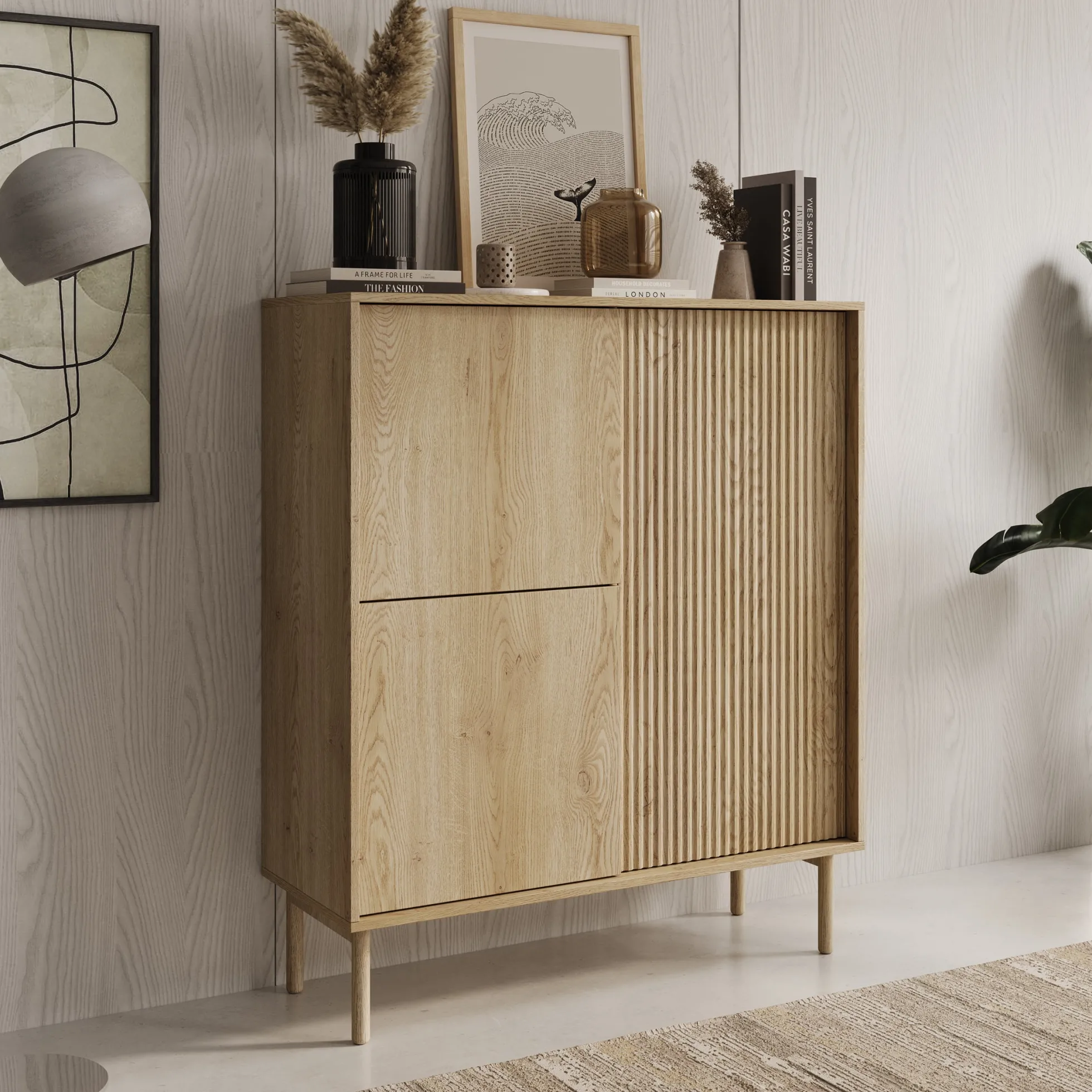 Tenerife - Dressoir - Eiken - 104x40x122 cm
