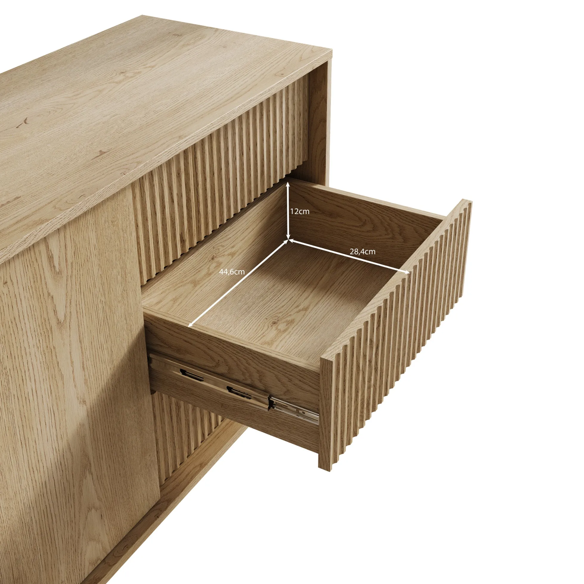 Tenerife - Dressoir - Eiken - 154x40x80 cm