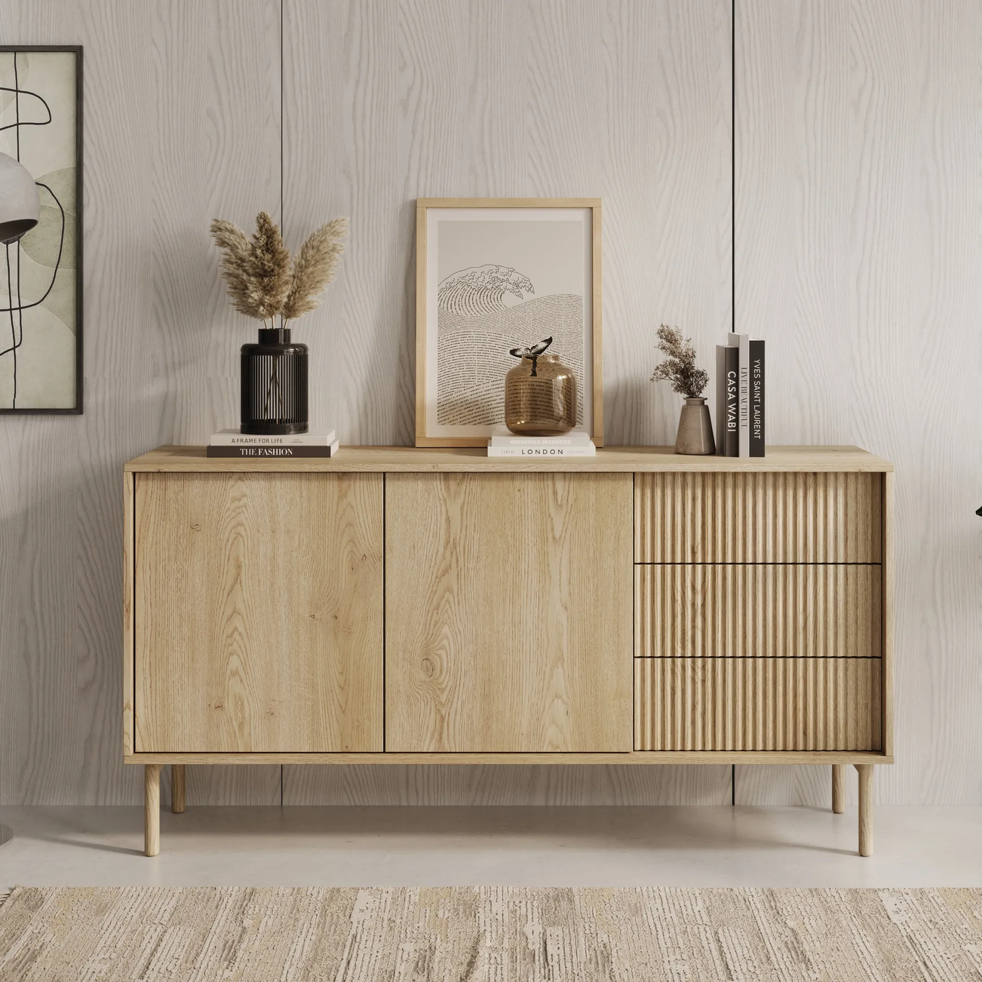 Tenerife - Dressoir - Eiken - 154x40x80 cm