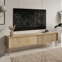 Tenerife - TV-Meubel - Eiken - 187x40x55 cm