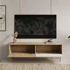 Tenerife - TV-Meubel - Eiken - 154x40x55 cm