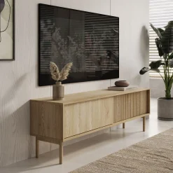 Tenerife - TV-Meubel - Eiken - 154x40x55 cm