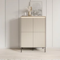 Timoteo - Dressoir - Beige - 98x40x140 cm