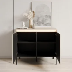 Timoteo - Dressoir - Beige - 98x40x83 cm