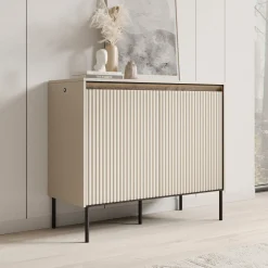 Timoteo - Dressoir - Beige - 98x40x83 cm