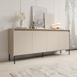 Timoteo - Dressoir - Beige - 193x40x83 cm