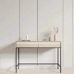 Timoteo - Kaptafel - Beige - 112x40x78 cm