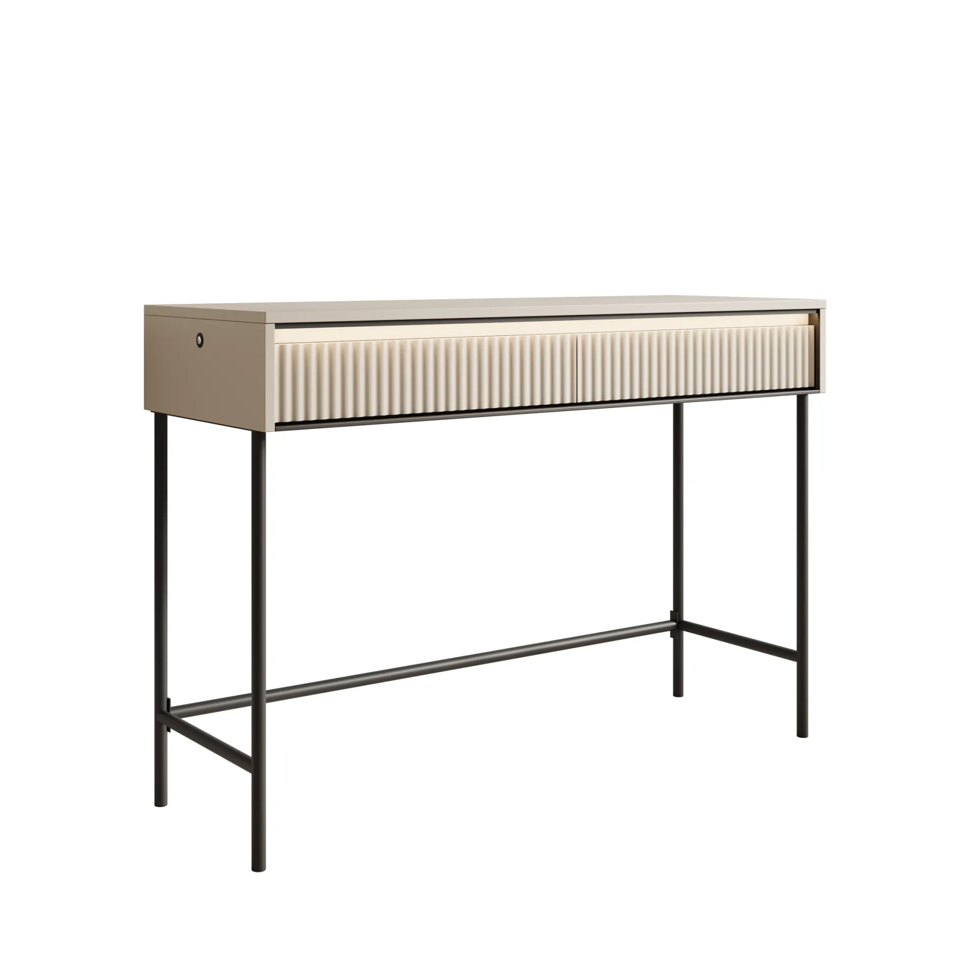 Timoteo - Kaptafel - Beige - 112x40x78 cm