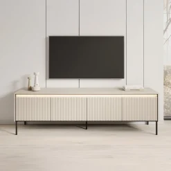 Timoteo - TV-Meubel - Beige - 193x40x56 cm