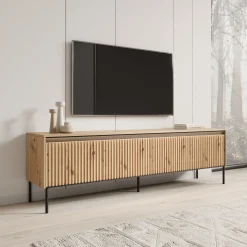 Timoteo - TV-Meubel - Eiken - 193x40x56 cm