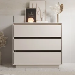 Tivaro - Ladekast - Beige - 94x41x87 cm