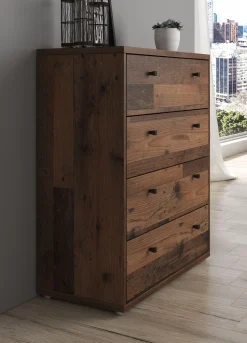 Tonga - Ladekast - Old wood - 74x35x86 cm