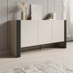 Torevia - Dressoir - Beige - 151x41x79 cm