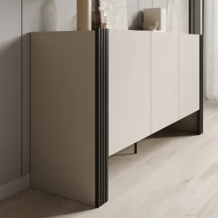 Torevia - Dressoir - Beige - 151x41x79 cm