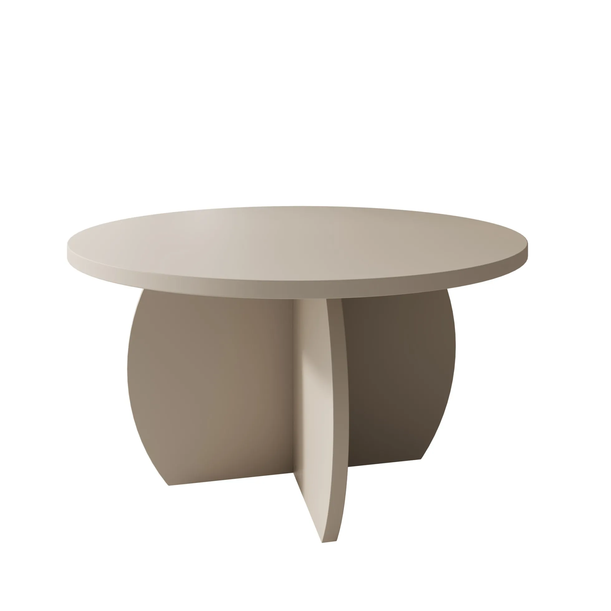 Trada - Salontafel - Beige - 74x74x40 cm