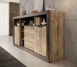 Trinidad 2 - Dressoir - Eiken - 220x45x110 cm