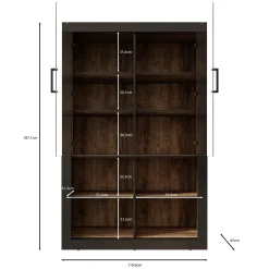 Trinidad - Buffetkast - Eiken - 120x45x187 cm