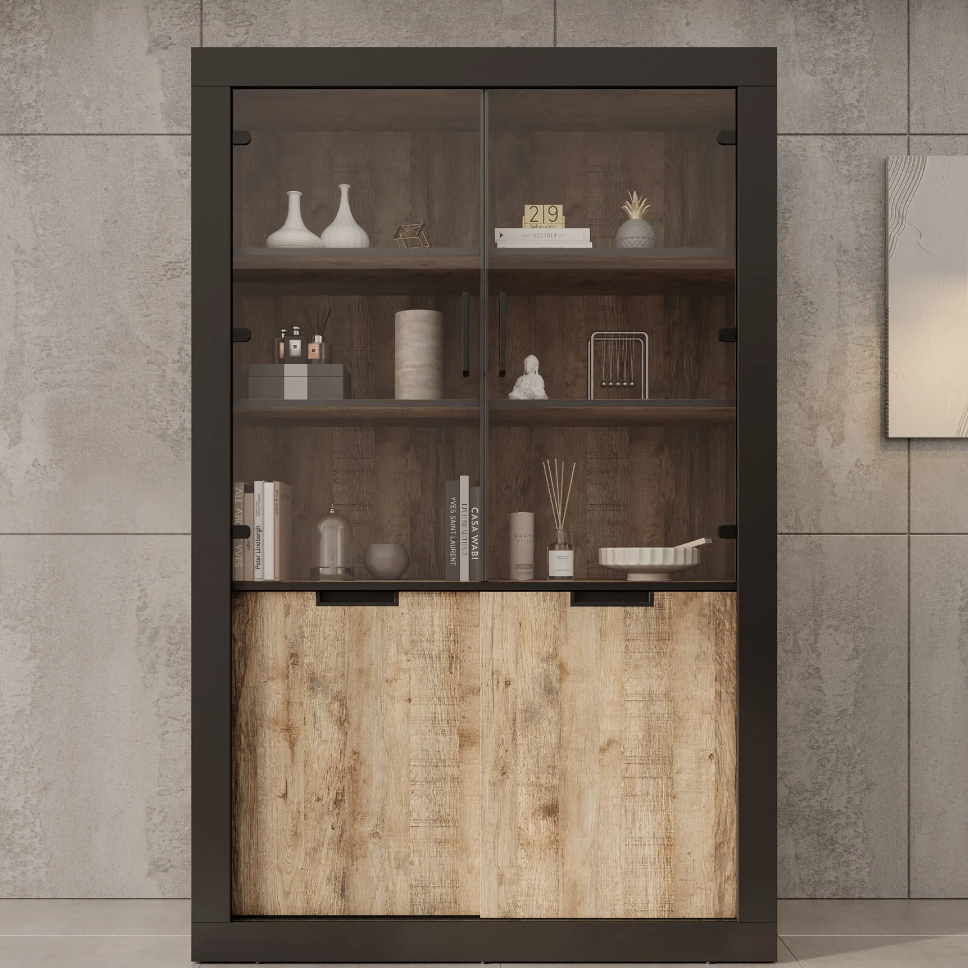 Trinidad - Buffetkast - Eiken - 120x45x187 cm