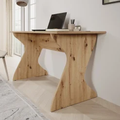 Unfold - Bureau - Eikenpatroon - 140x65x76 cm