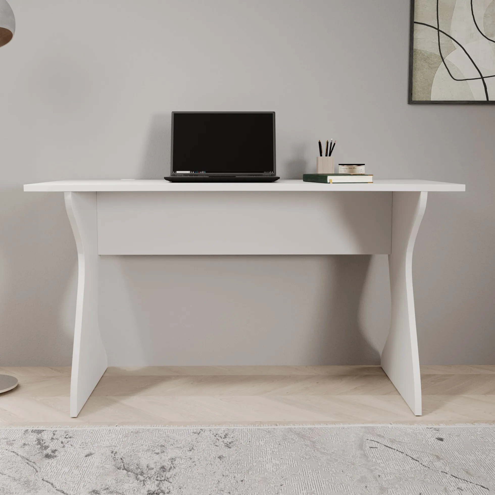 Unfold - Bureau - Wit - 140x65x76 cm