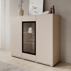Verity 7 - Dressoir - Beige - 120x40x103 cm
