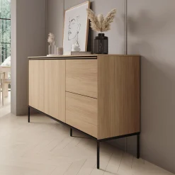 Vicious - Dressoir - Eiken - 167x41x85 cm