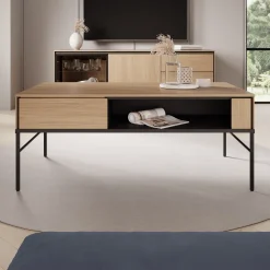 Vicious - Salontafel - Eiken - 110x60x45 cm