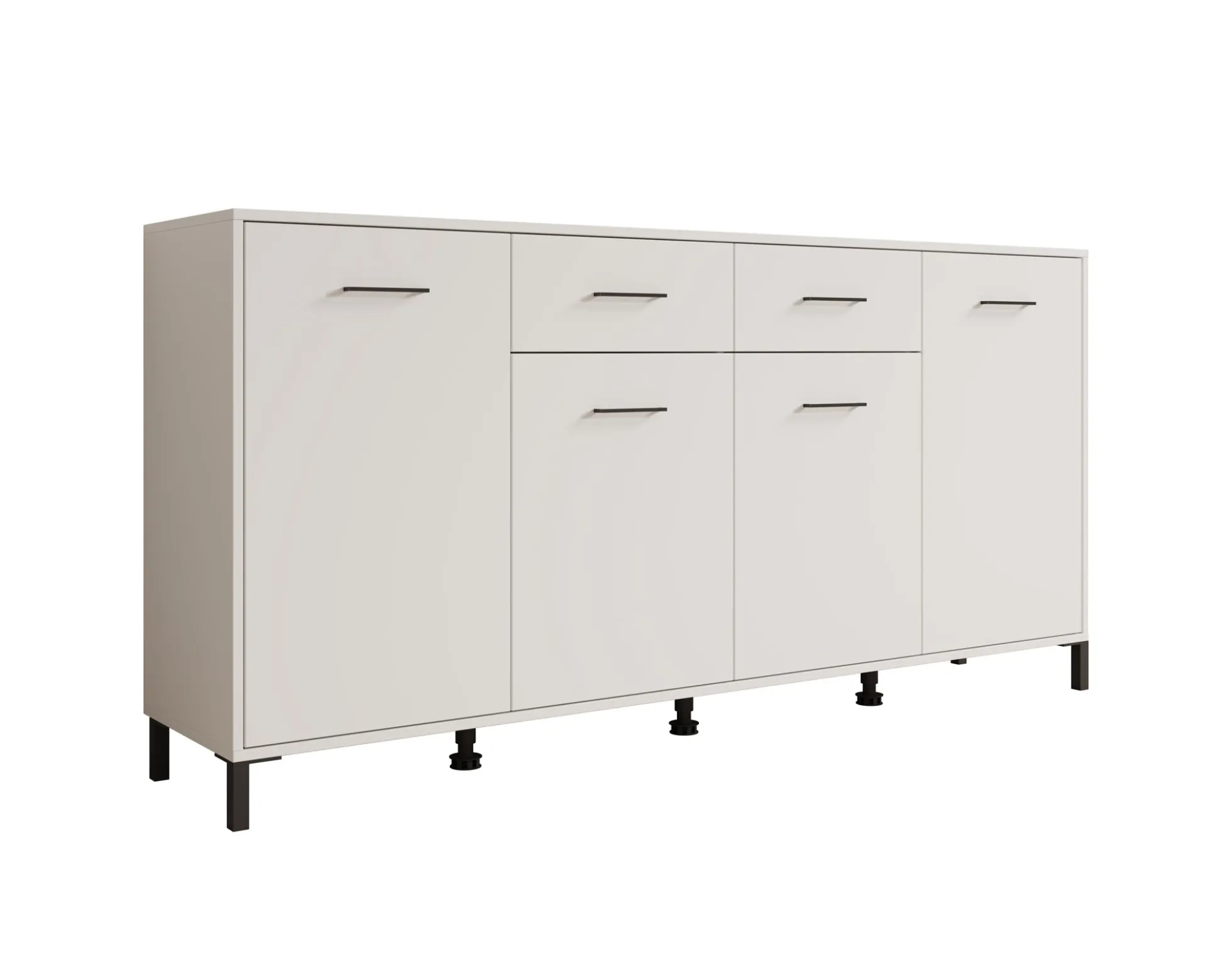 Vidor - Dressoir - Wit - 183x40x90 cm