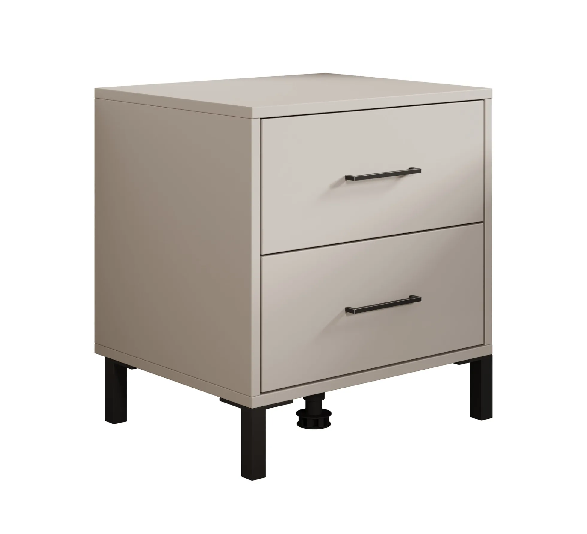 Vidor - Nachtkastje - Beige - 48x40x52 cm