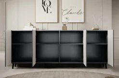 Vintar - Dressoir - Antraciet - 201x42x83 cm