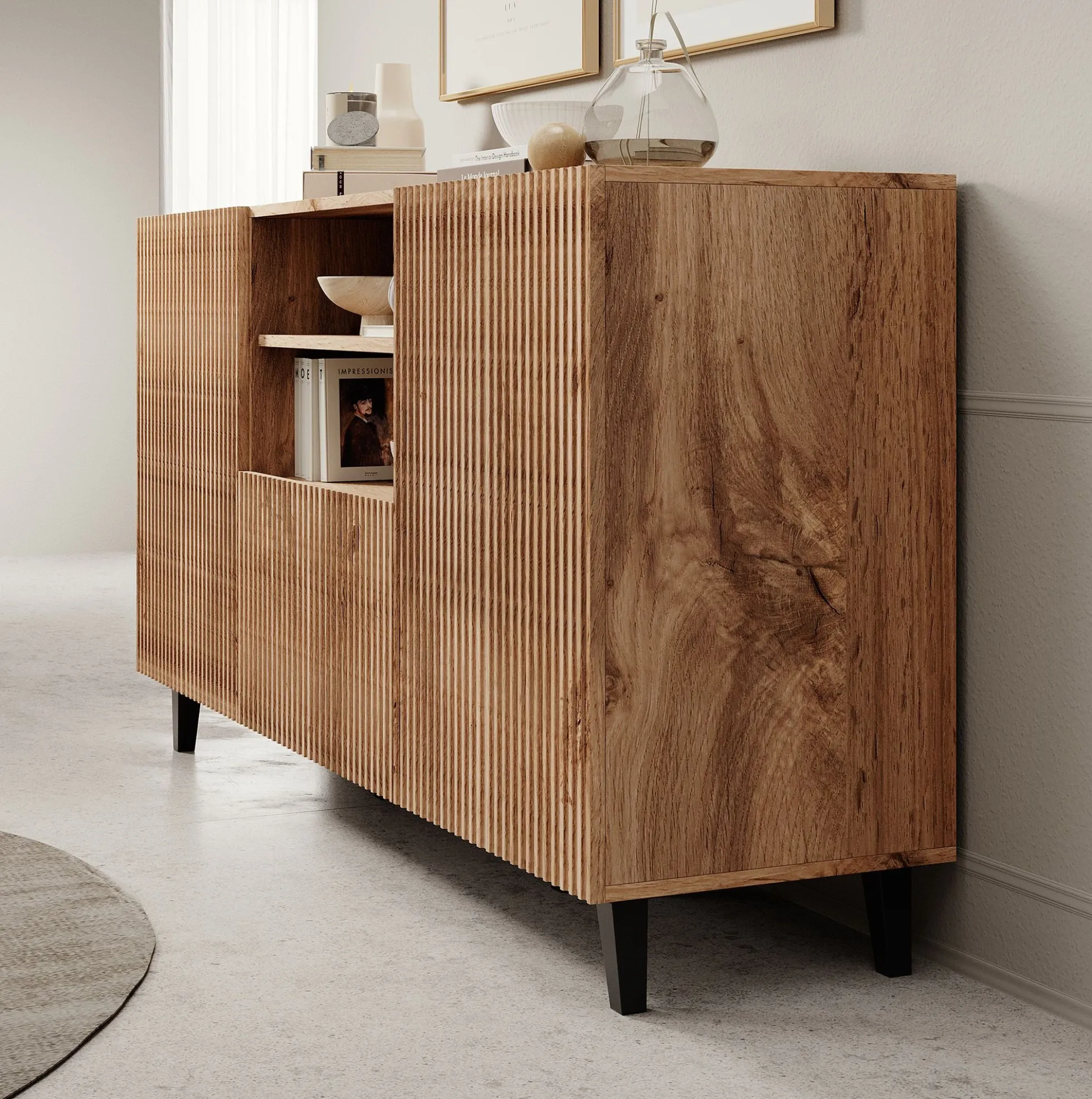 Vintar - Dressoir - Eiken - 151x42x83 cm