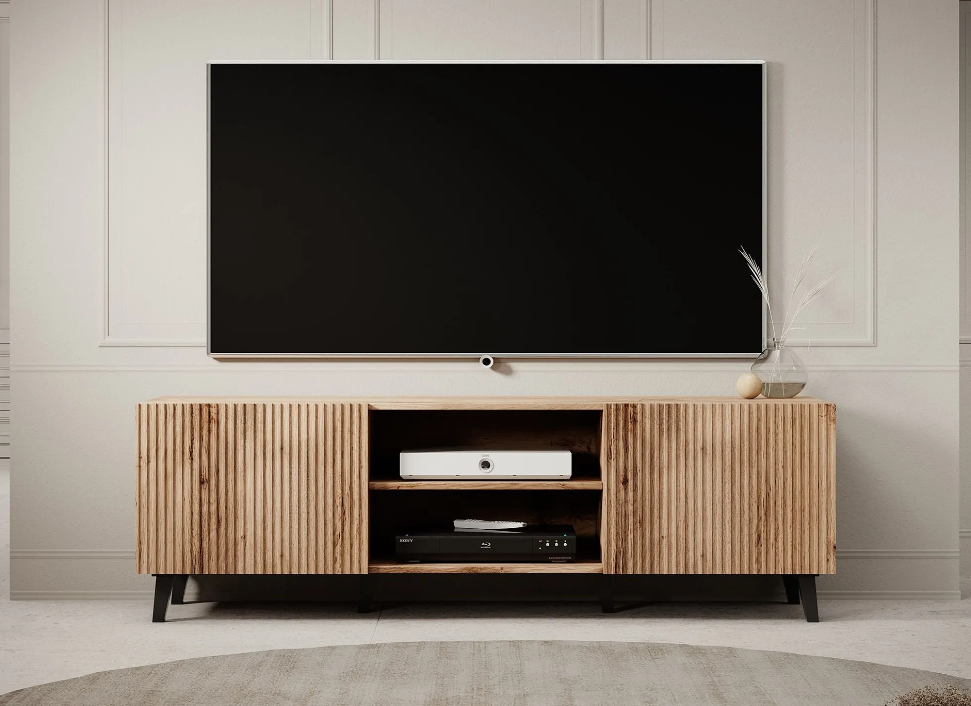 Vintar - TV-Meubel - Eiken - 150 cm
