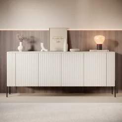 Vivi - Dressoir - Beige - 190x40x80 cm
