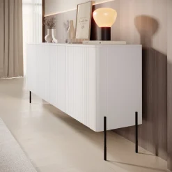 Vivi - Dressoir - Wit - 190x40x80 cm