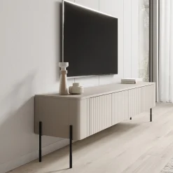 Vivi - TV-Meubel - Beige - 190x40x50 cm